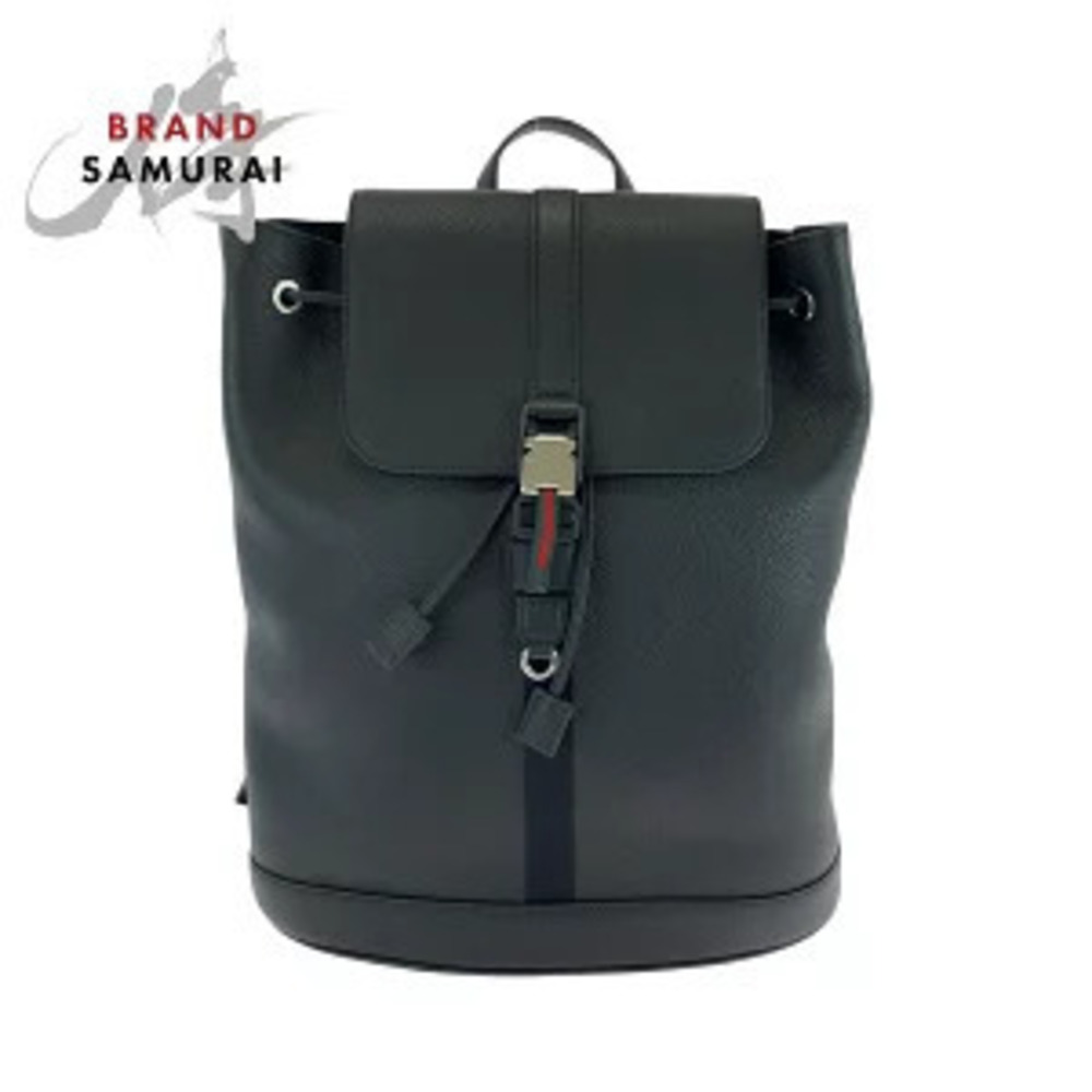 Gucci backpack black leather